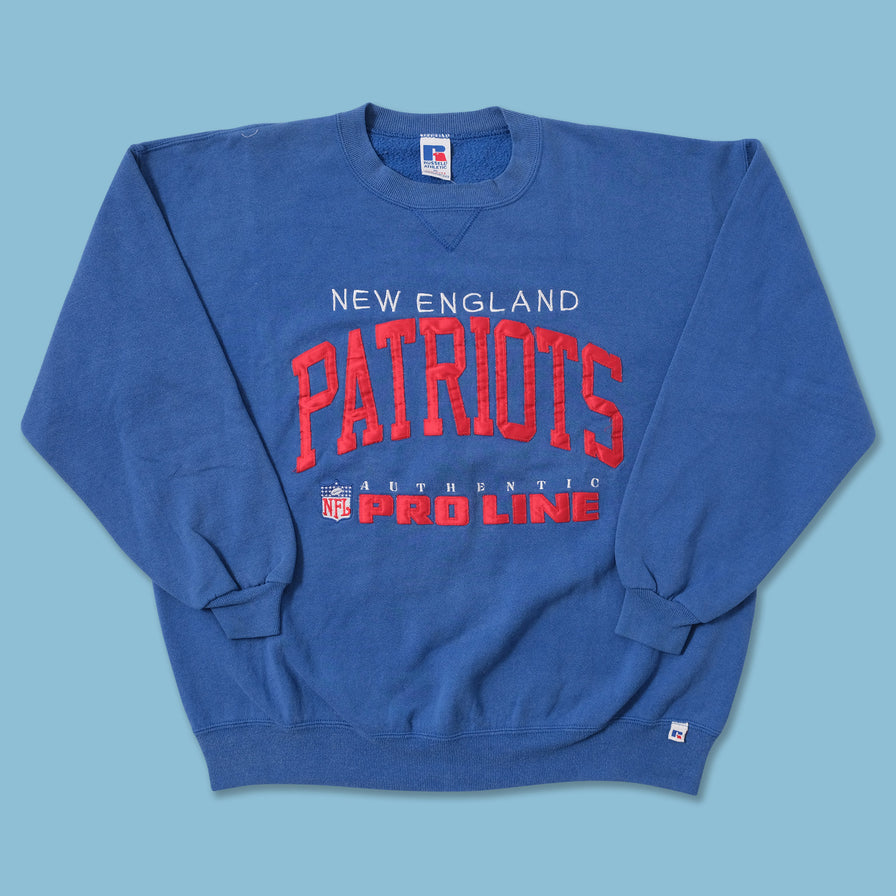 Vintage Russel Athletic New England Patriots Sweater XLarge 