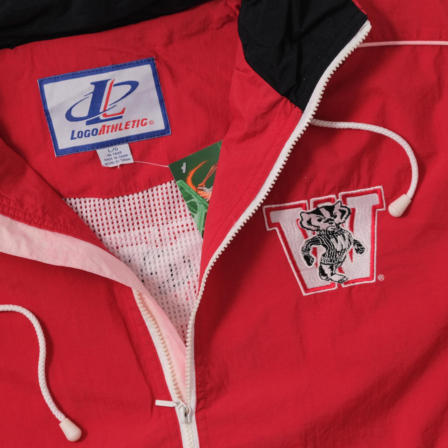Vintage Wisconsin Badgers Light Jacket Large 