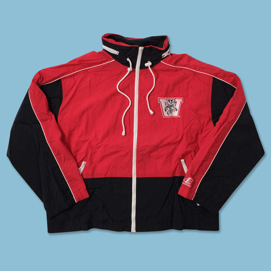 Vintage Wisconsin Badgers Light Jacket Large 