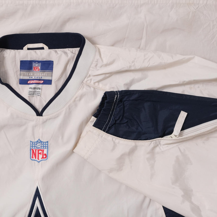 Vintage Reebok Dallas Cowboys Windbreaker XXLarge 