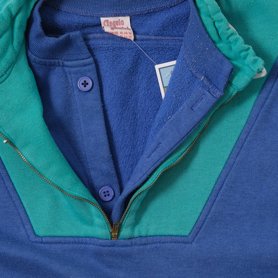 Vintage Q-Zip Sweater Large 