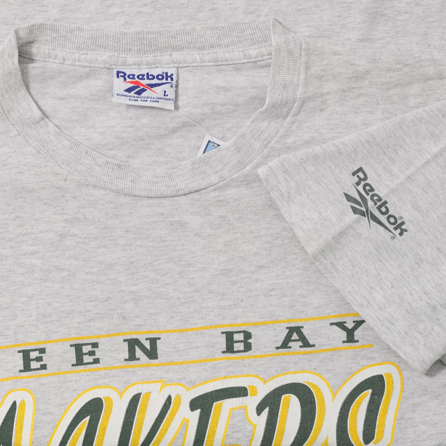 1996 Reebok Green Bay Packers T-Shirt Large 