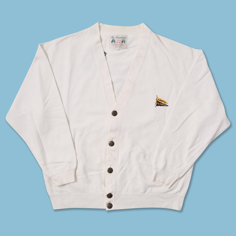 Vintage Yacht Club Cardigan Large 