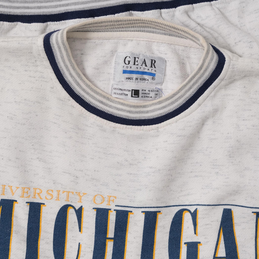 Vintage University of Michigan Sweater Large 