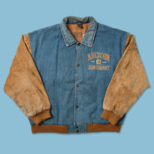 Vintage Arizona Denim Varsity Jacket XLarge 