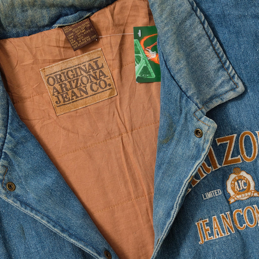 Vintage Arizona Denim Varsity Jacket XLarge 