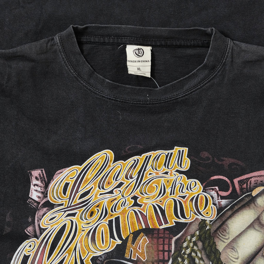 Y2K Loyal To The Game T-Shirt Large 