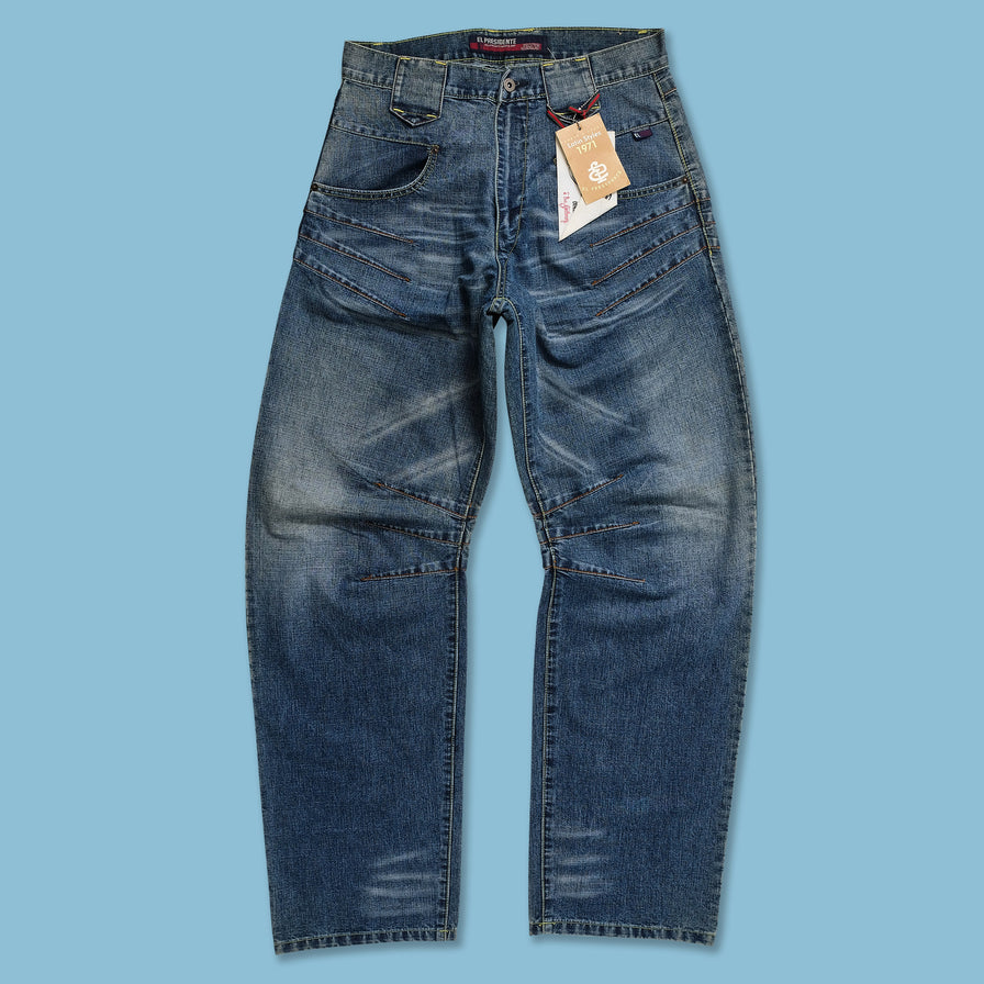 Y2K El Presidente Denim Pants 32x32 