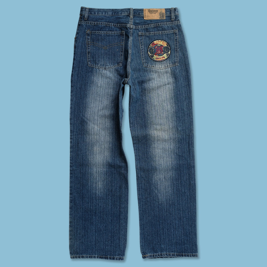 Y2K Duolummei Baggy Jeans 35x32 