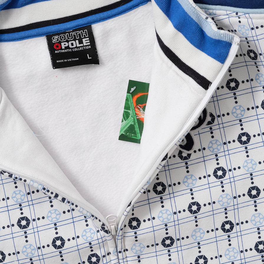 Y2K Southpole Zip Sweater Large 