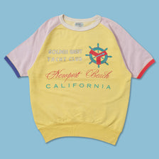 Vintage American System Short Sleeve Sweater Medium 