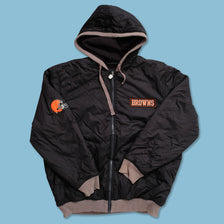 Vintage Cleveland Browns Padded Jacket Large 
