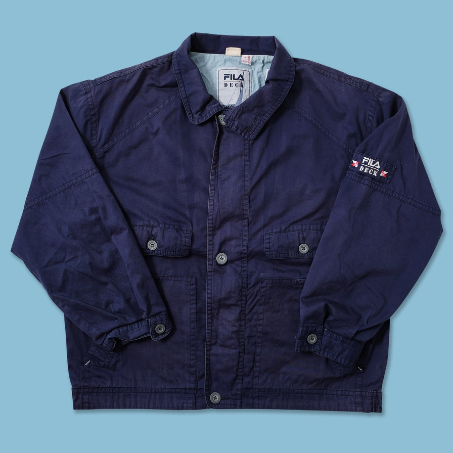 Vintage Fila Light Sailing Jacket XLarge 