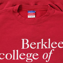 Vintage Champion Berklee College of Music Sweater Large 