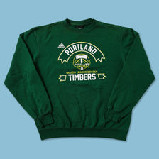 Vintage adidas Portland Timbers Sweater Large 