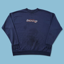 Vintage Denver Broncos Sweater XLarge 