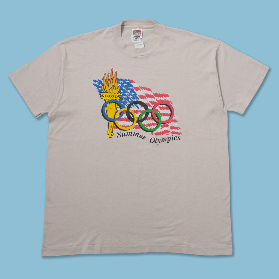 Vintage 1996 Summer Olympics T-Shirt XLarge - Double Double Vintage