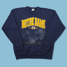 Vintage Notre Dame Sweater Large - Double Double Vintage