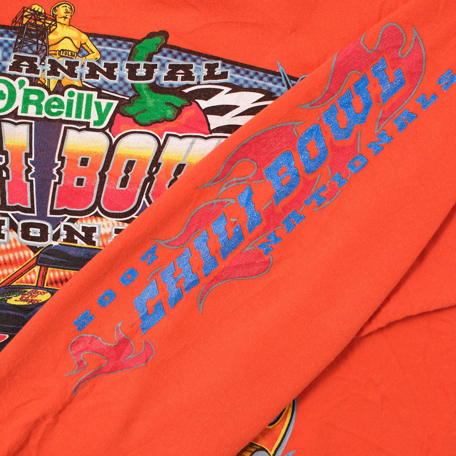 Chilli Bowl Racing Sweater Large - Double Double Vintage