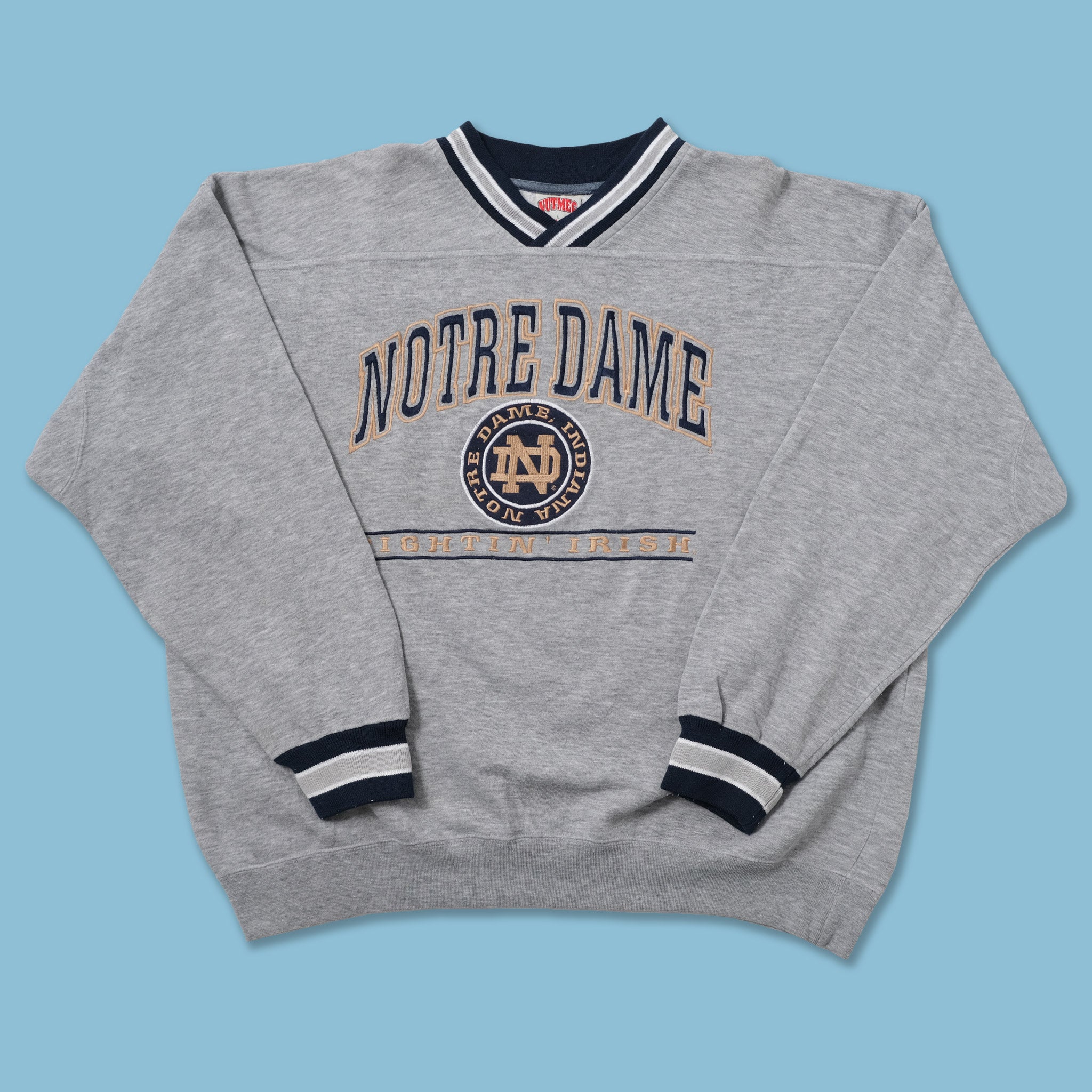 Notre dame hotsell sweater vintage