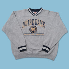 Vintage Notre Dame Sweater Large - Double Double Vintage