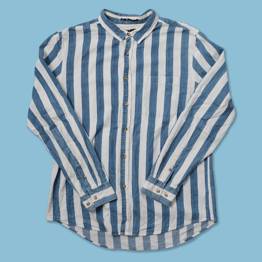 Vintage Striped Shirt Large / XLarge - Double Double Vintage