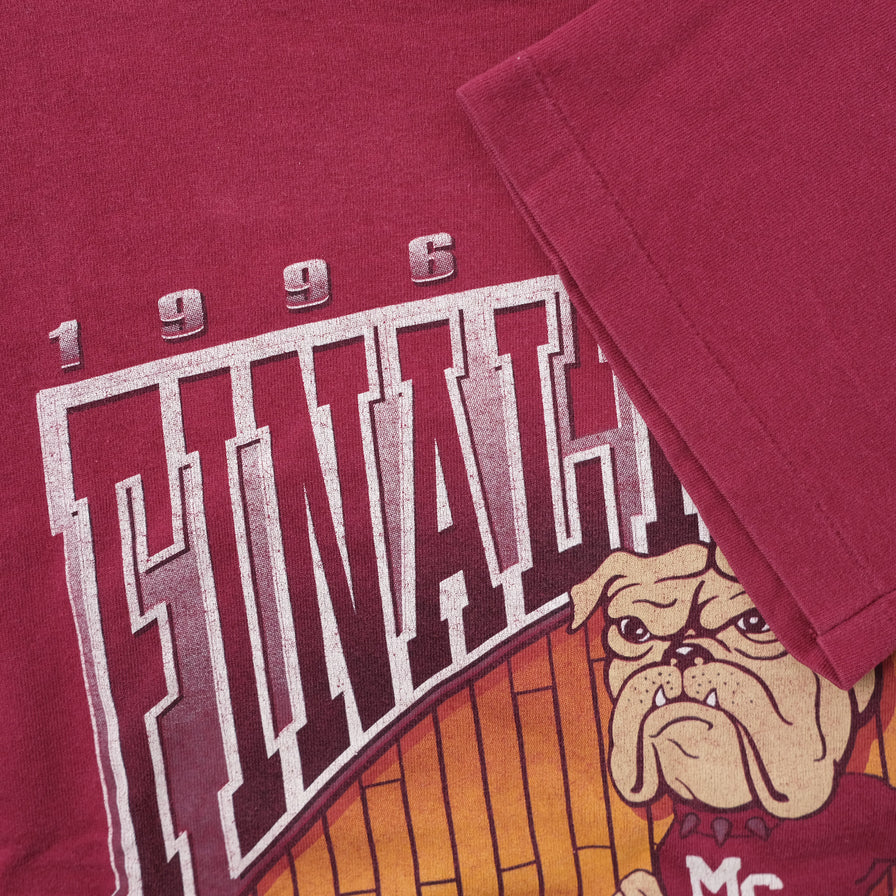 Vintage 1996 Bulldogs T-Shirt Large / XLarge - Double Double Vintage