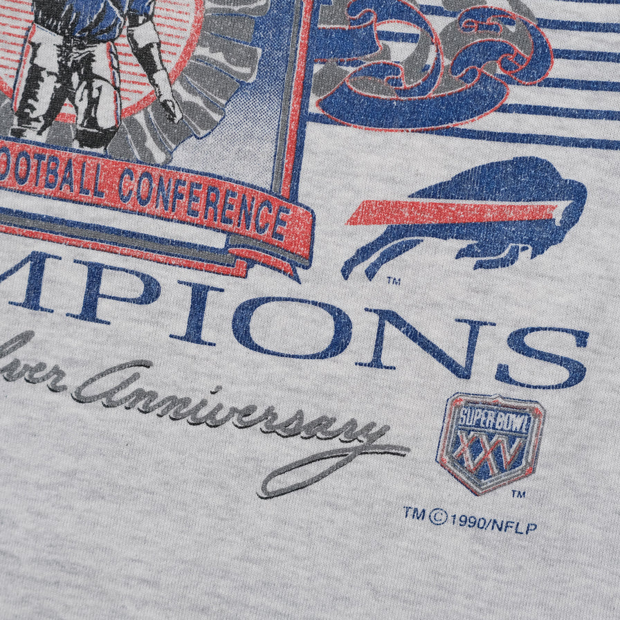 Vintage 1990 Bills Sweater XLarge - Double Double Vintage