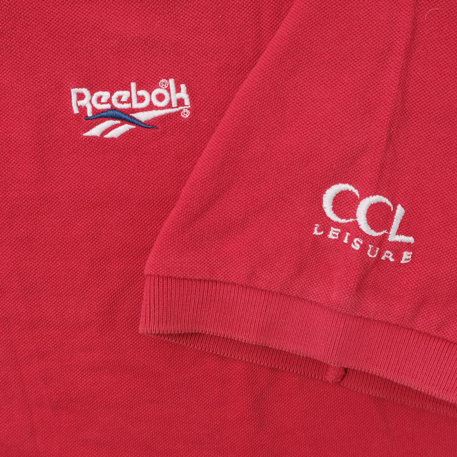 Vintage Reebok London Polo Large - Double Double Vintage