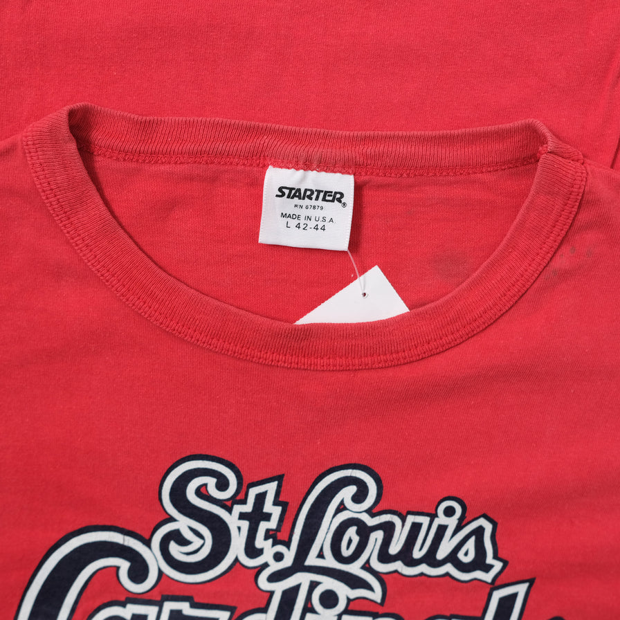 Vintage St Louis Cardinals 88 MLB Starter T-shirt 