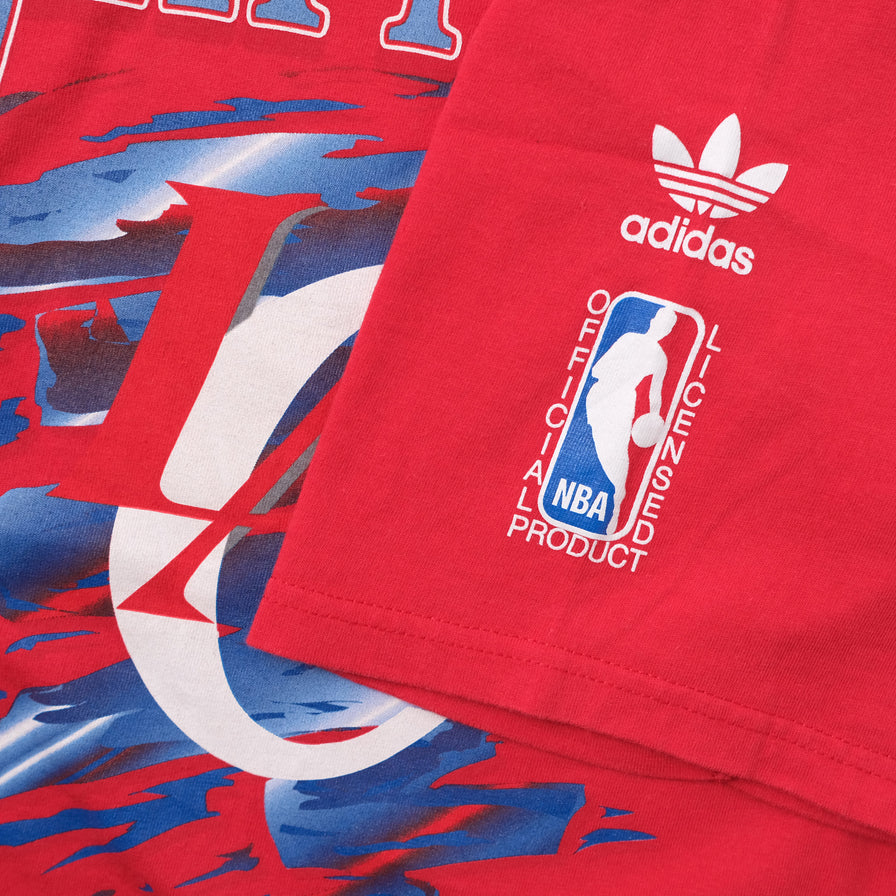 adidas Los Angeles Clippers T-Shirt Large - Double Double Vintage