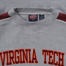 Vintage Virginia Tech Sweater XLarge - Double Double Vintage