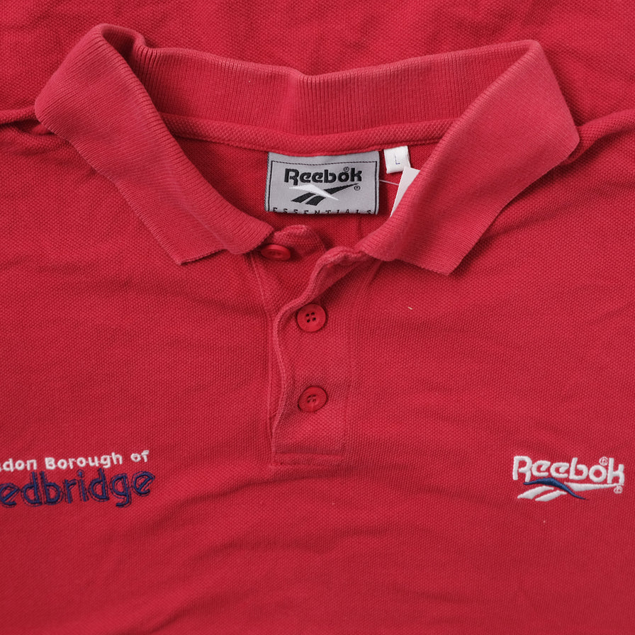 Vintage Reebok London Polo Large - Double Double Vintage