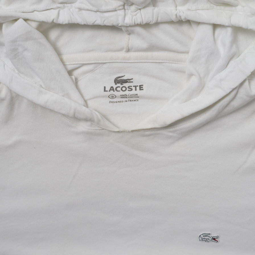 Vintage Lacoste Hooded Longsleeve Large - Double Double Vintage
