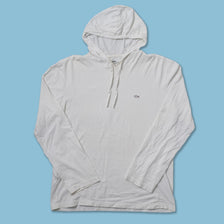 Vintage Lacoste Hooded Longsleeve Large - Double Double Vintage