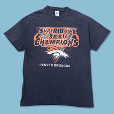 Vintage 1998 Broncos T-Shirt Large - Double Double Vintage