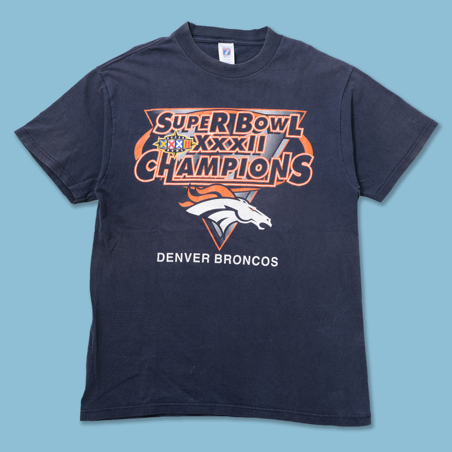 Vintage 1998 Broncos T-Shirt Large - Double Double Vintage
