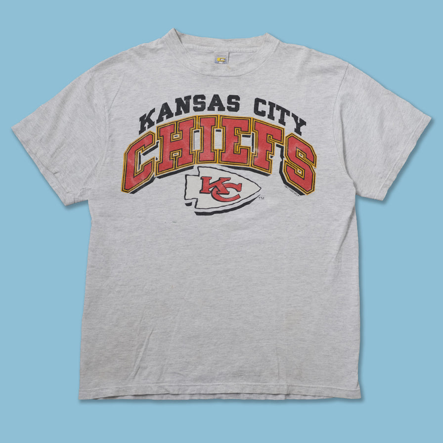 Vintage 1990 Chiefs T-Shirt Large - Double Double Vintage
