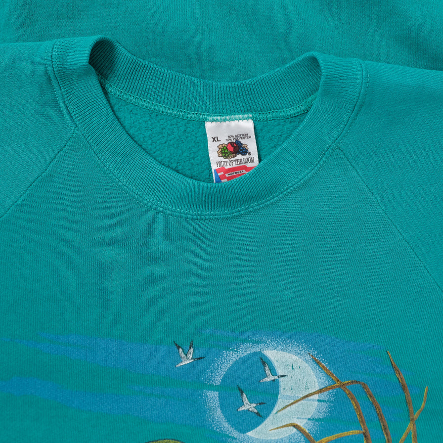 Vintage 1995 Ducks Sweater Large - Double Double Vintage