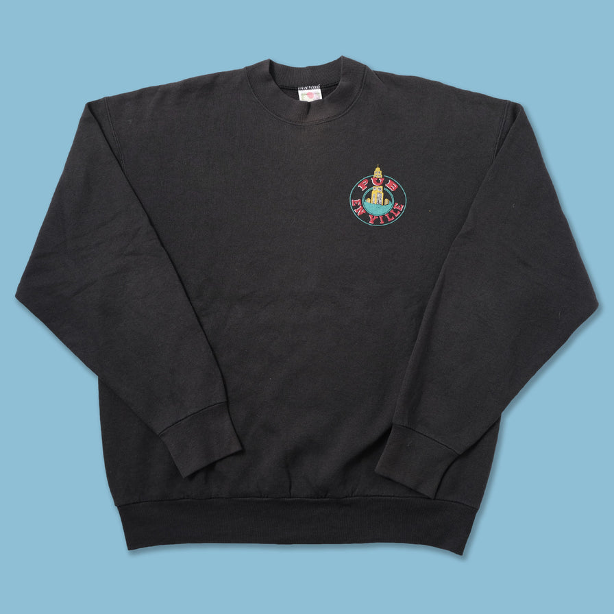 Vintage Pub En Ville Sweater Large - Double Double Vintage