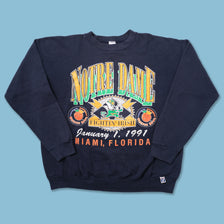 Vintage 1991 Notre Dame Sweater Large / XLarge - Double Double Vintage