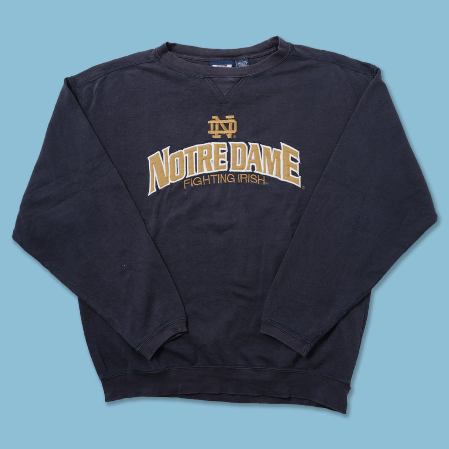 Vintage Notre Dame Sweater Large - Double Double Vintage