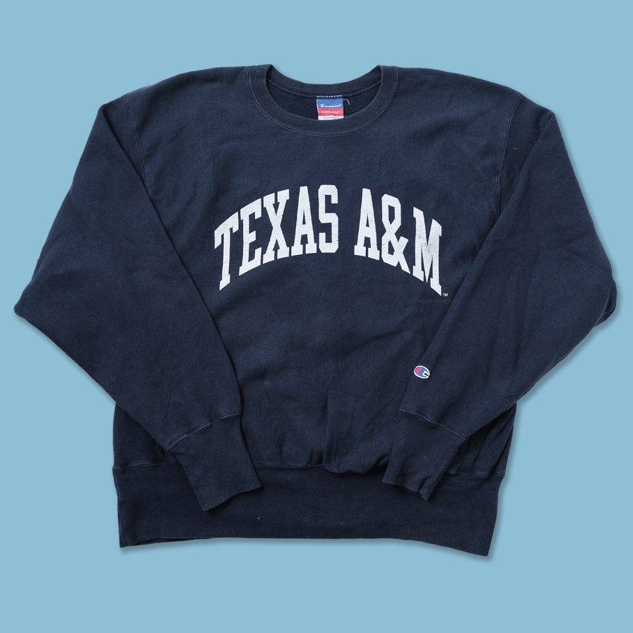 Vintage Champion Texas A&M Sweater Large - Double Double Vintage