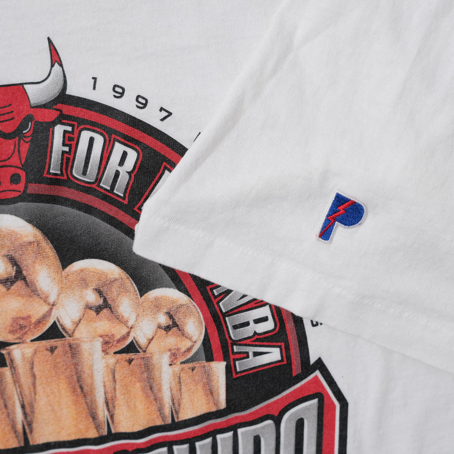 Vintage 1997 Chicago Bulls T-Shirt XLarge - Double Double Vintage