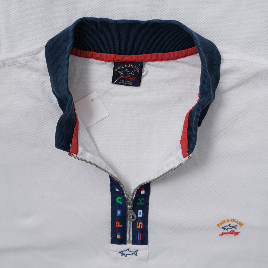 Vintage Paul & Shark Polo Large - Double Double Vintage