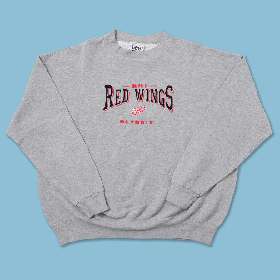 Vintage Red Wings Sweater XLarge - Double Double Vintage
