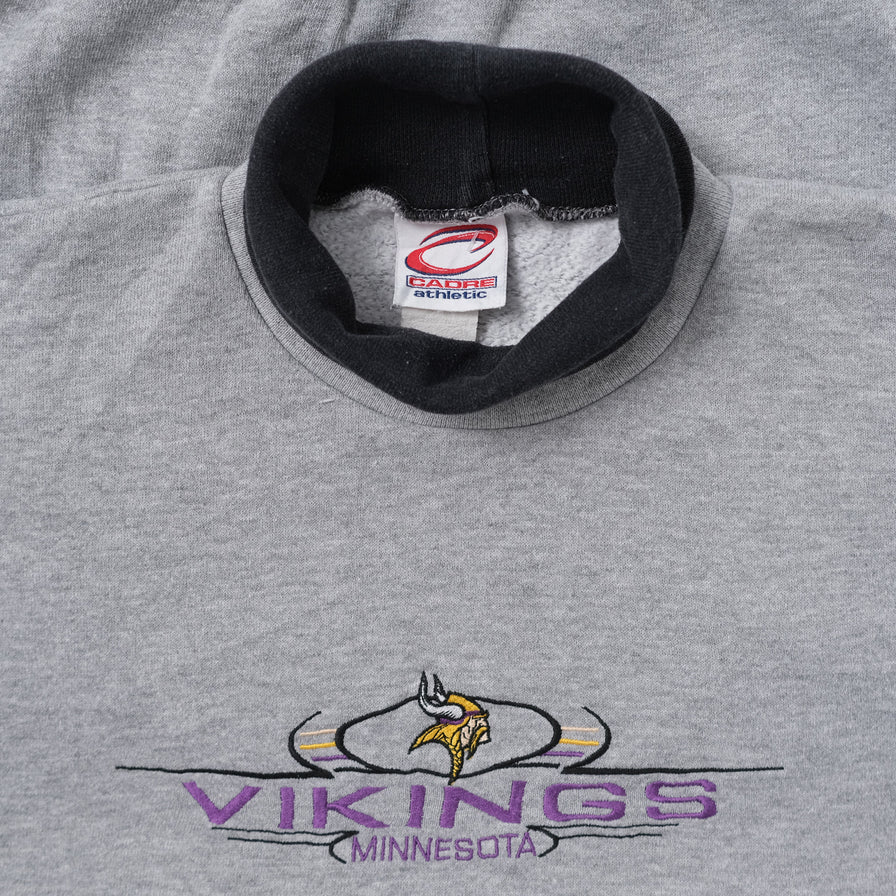 Vintage Vikings Turtleneck Sweater XLarge - Double Double Vintage