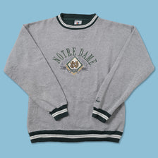 Vintage Notre Dame Sweater Large - Double Double Vintage