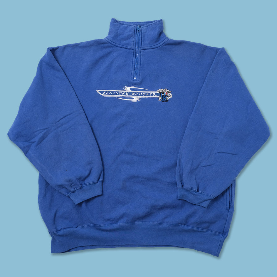Vintage Wildcats Q-Zip Sweater XLarge - Double Double Vintage