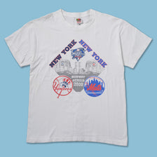 Vintage 2000 Subway Series T-Shirt Medium - Double Double Vintage